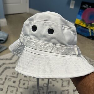 White Bucket Hat